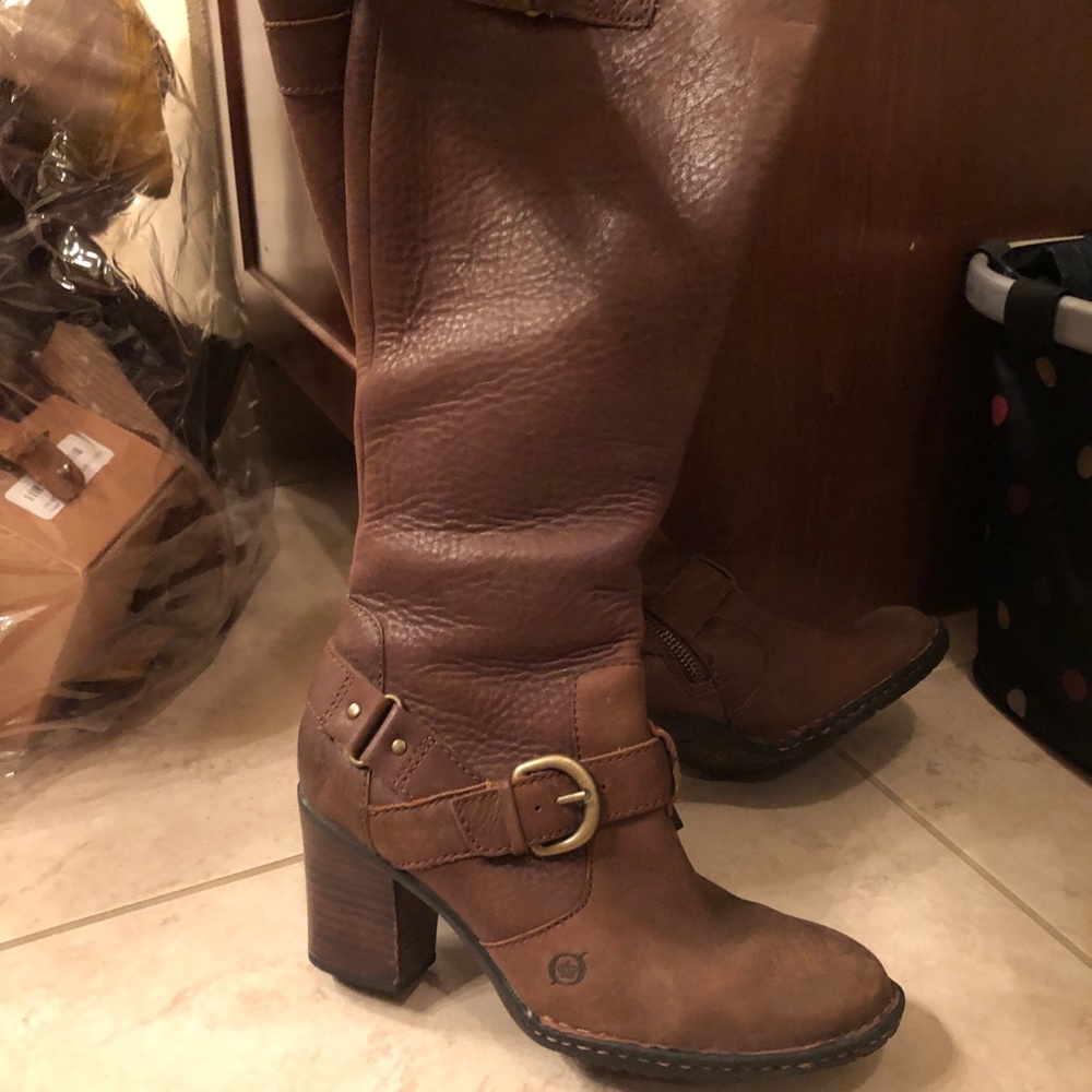Born Heeled Boots - Authentic Leather